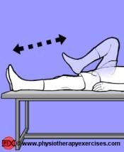 Ασκήσεις γόνατο - Κάμψη ισχίου από ύπτια θέση